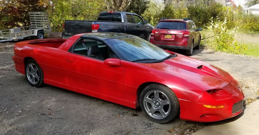 1997 Camaro Ute custom front 3/4 view