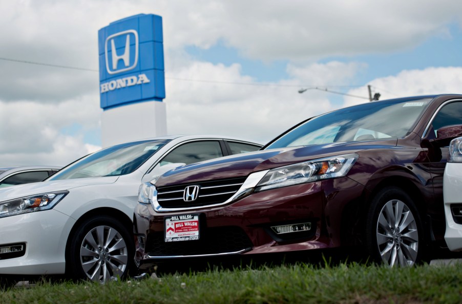 2013 through 2015 Honda Accord vehicles