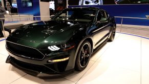 2019 Ford Mustang Bullitt on display