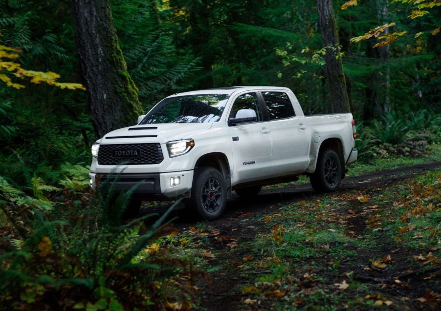 An image of a Toyota Tundra outdoors.