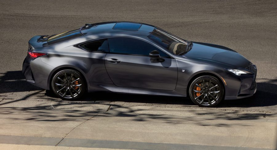 2021 Lexus RC black line