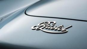 Bristol cars logo on hood of Bullet