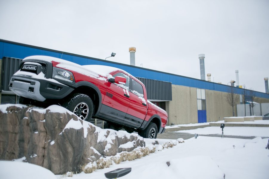 A 2010 Dodge Ram 1500 pickup truck