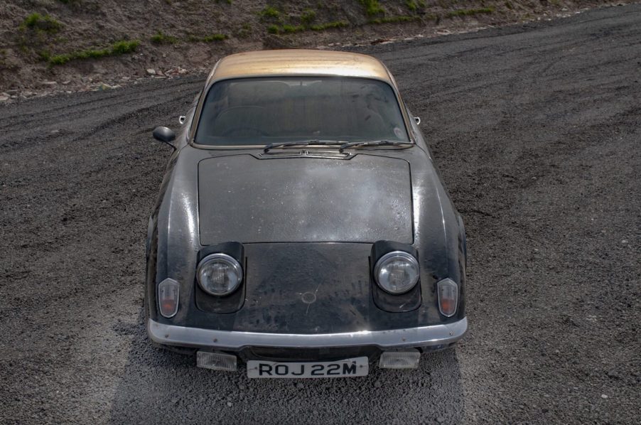 Lotus Elan barn find pulled out into the sun