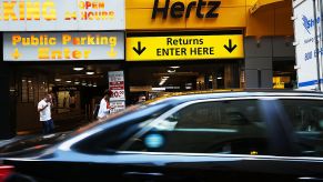 Hertz rental car agency