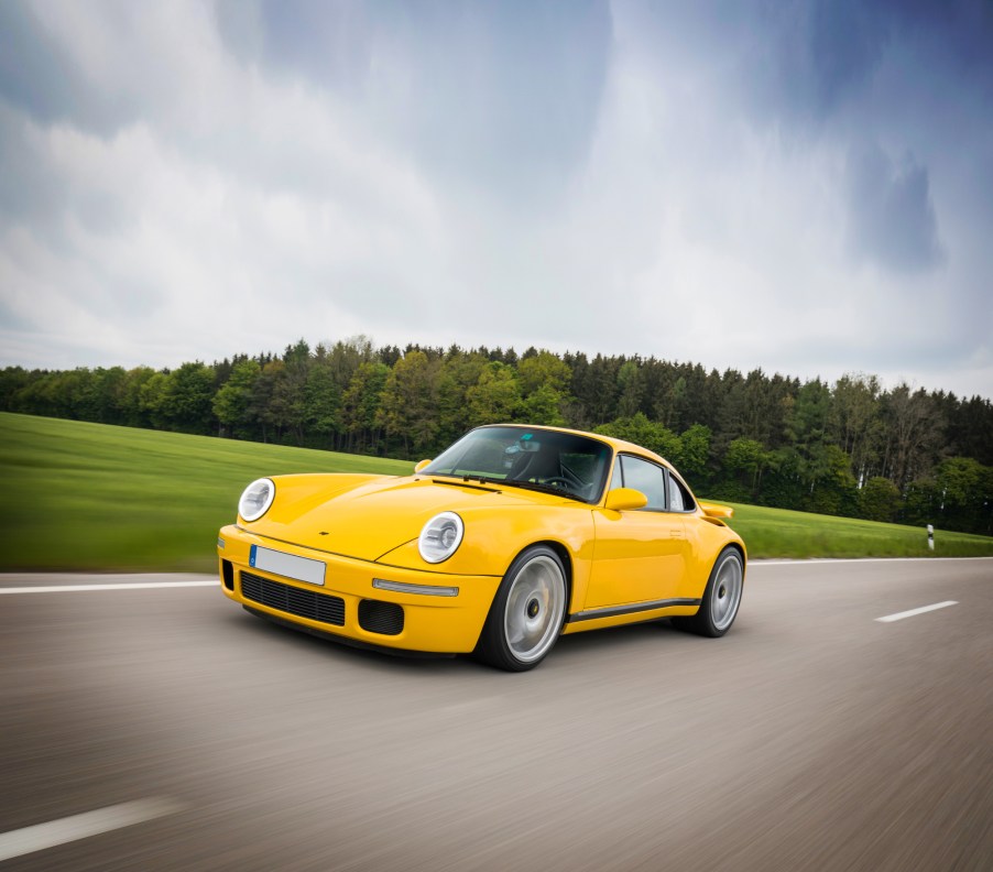 A Yellowbird Ruf Porsche 911