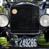 The front grille of a ford model t