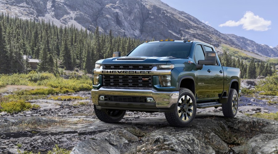 Big trucks like the 2021 Chevrolet Silverado 2500HD are in the news