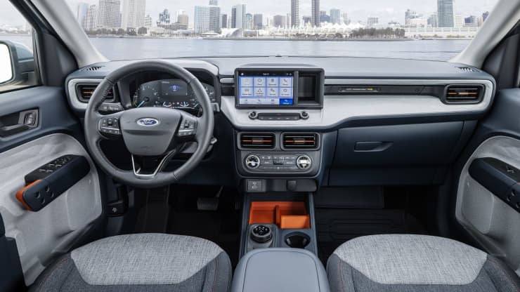 2022 Ford Maverick interior