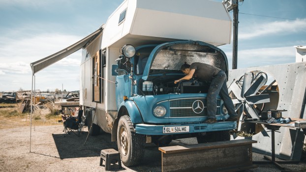 This Vintage Mercedes RV Is the Coolest Overlanding Camper You’ve Ever Seen