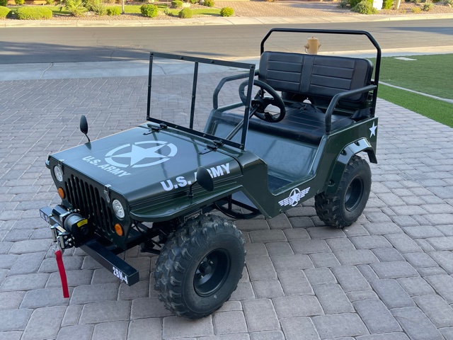 Electric Alibaba Mini Jeep