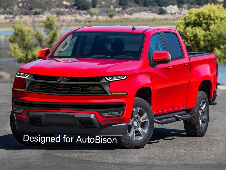 2023 Chevy Colorado rendering