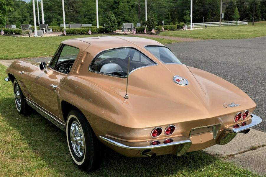 Last 1963 split-window Corvette produced saddle tan