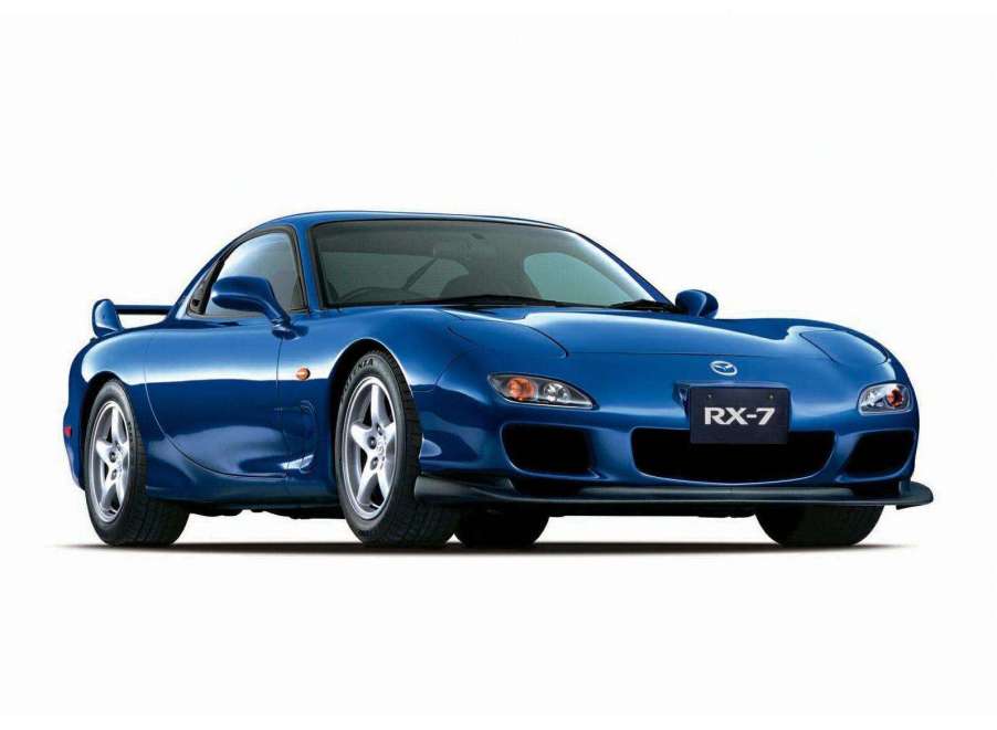 1995 Mazda RX-7 in blue