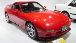 Mazda RX-7 in red