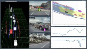 An image of how Tesla Autopilot works, including charts.