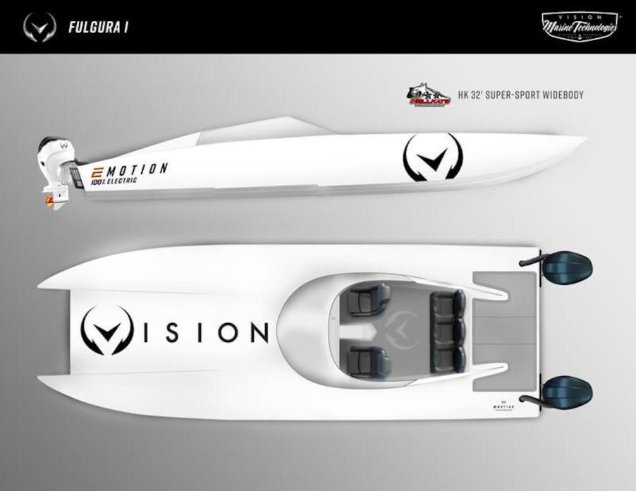 the Hellkats and Vision collaboration is going to make a run for the fastest electric boat world record