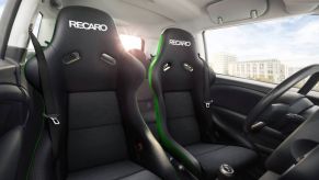 Recaro Seats installed in a car