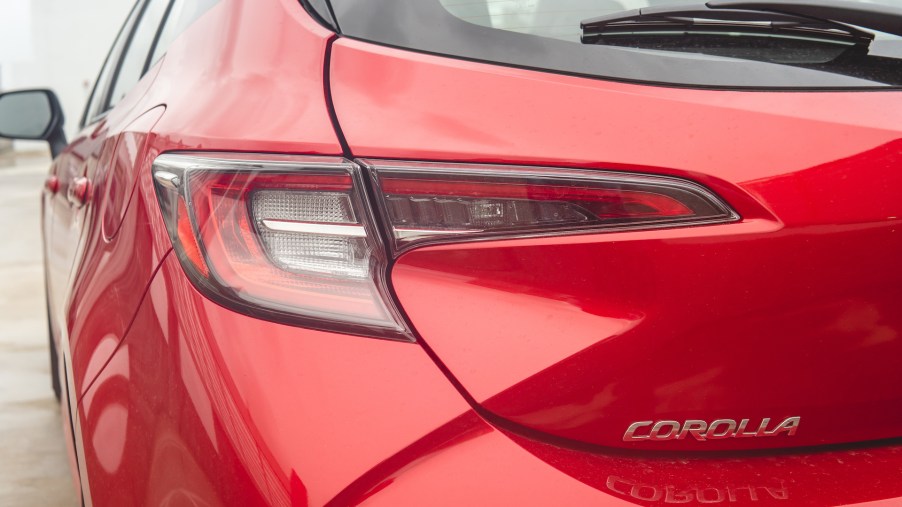 An image of a 2021 Toyota Corolla parked outdoors