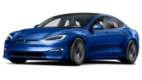 2021 Tesla Model S in blue is similar to the one Prince Charles just sold