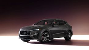 A gray 2022 Maserati Levante Modena SUV