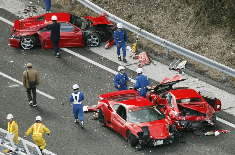 $3.8 Million Supercar Crash