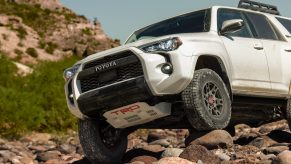 The 4Runner TRD Pro in white