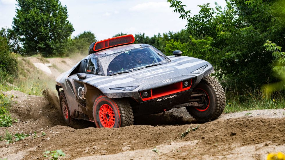 Audi RS Q e-Tron Electric Dakar Rally Car