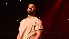 Drake performs onstage at Hot 107.9 Birthday Bash Block Show at Phillips Arena in June 2015 in Atlanta, Georgia