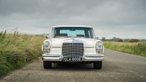 front of George Harrison 1967 Mercedes 600 SWB