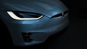 A Tesla Model Y SUV