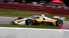 IndyCar driver Josef Newgarden during the Honda Indy 200