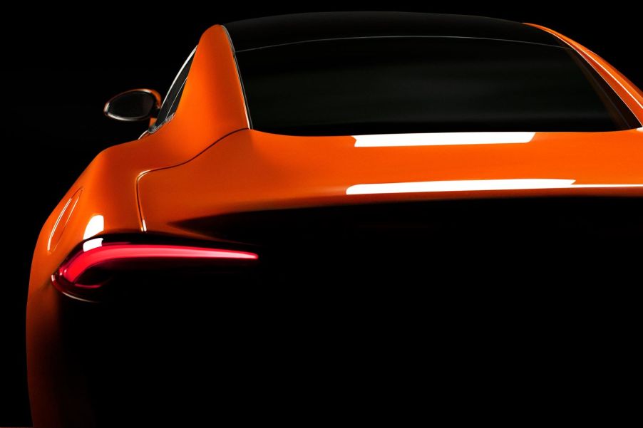 A teaser image of the Karma GSe-6 EV model