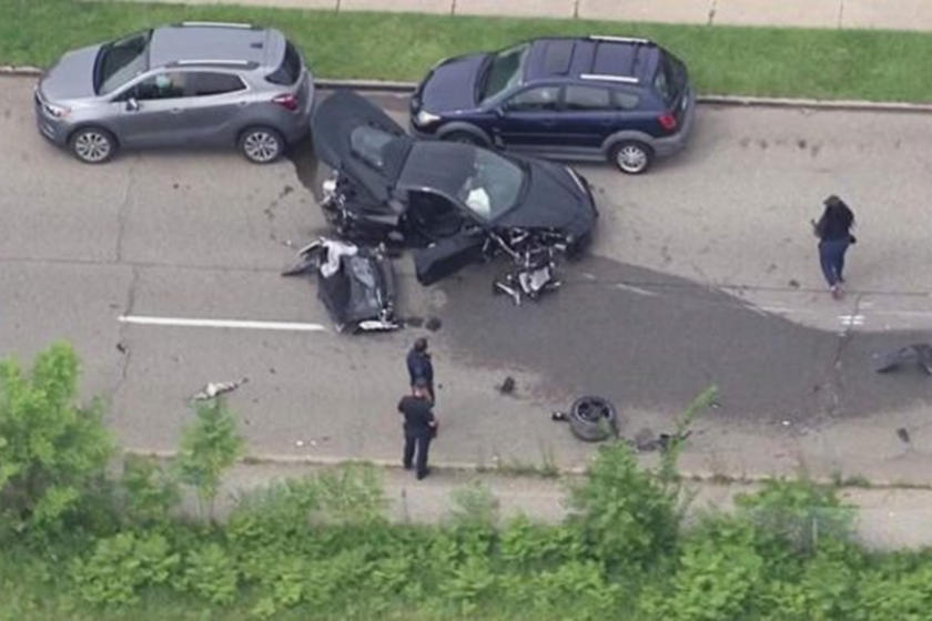 Police chase of 2021 C8 Corvette 