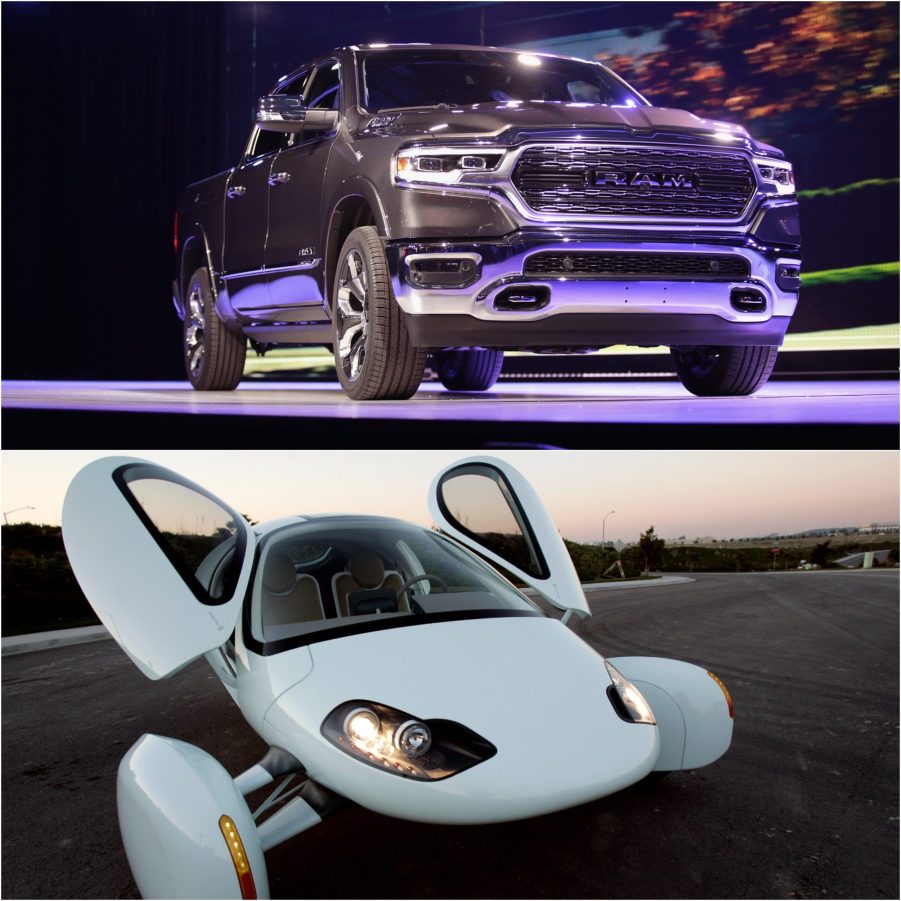 Ram 1500 and Aptera Solar Electric Car