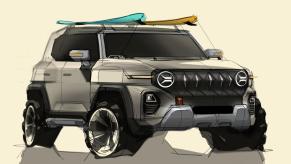 SsangYong SUV design study