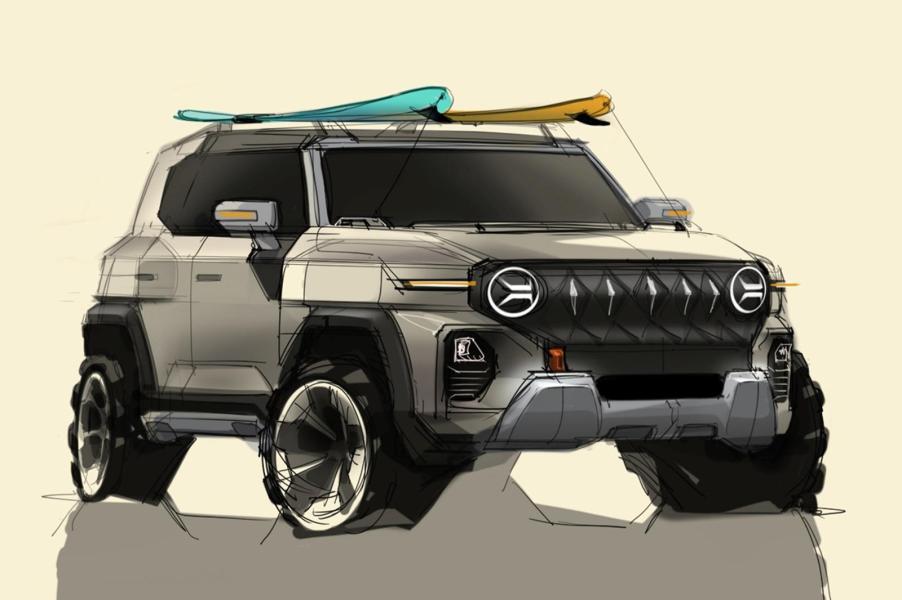 SsangYong SUV design study