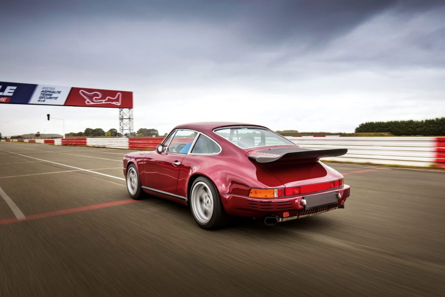 Vintage Porsche On Track