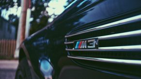 It's possible to daily drive a sports car, like this BMW M3, photographed along the front fender