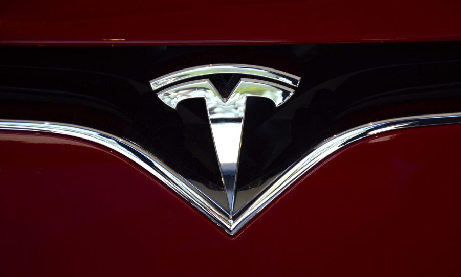 Tesla badge logo