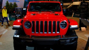 2020 Jeep Wrangler Rubicon is on display at the 112th Annual Chicago Auto Show at McCormick Place in Chicago, Illinois on February 7, 2020.