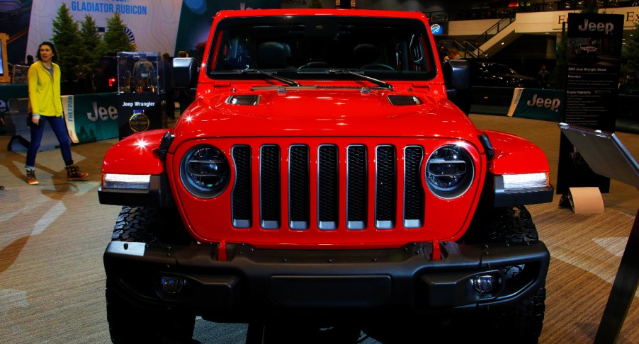 2020 Jeep Wrangler Rubicon is on display at the 112th Annual Chicago Auto Show at McCormick Place in Chicago, Illinois on February 7, 2020.