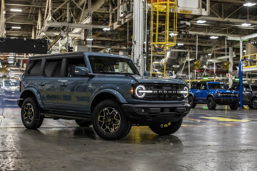 2021 Ford Bronco production