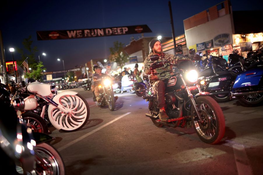 2021 Sturgis Motorcycle Rally attendees and their motorcycles