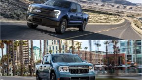 2022 Ford F-150 Lightning and Ford Maverick