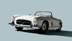 1961 Mercedes-Benz 300SL on Bring a Trailer