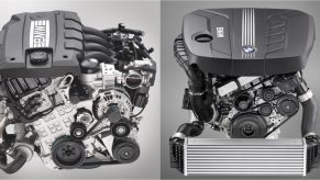 Four Cylinder BMW Gasoline Engine And Diesel Engine