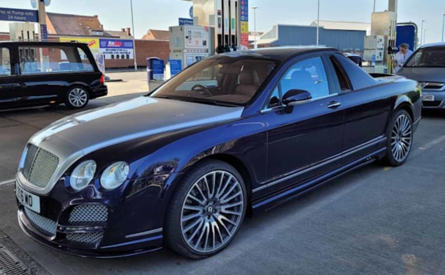 Bentley Flying Spur pickup finished