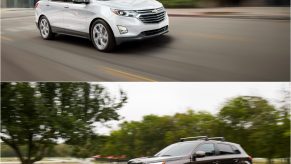 2022 Chevy Equinox and 2022 Mitsubishi Outlander