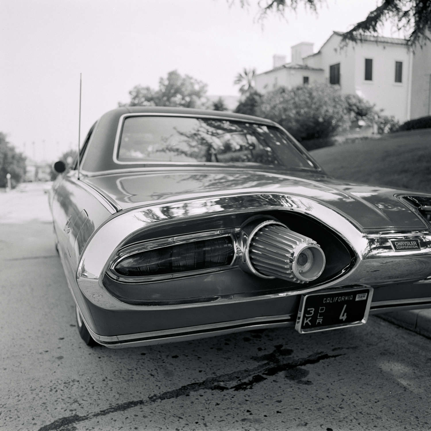 The Chrysler Turbine Car back end